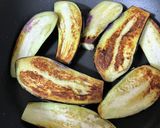 少ない油でも☆しっとりジューシー焼き茄子作り方3写真