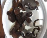 キクラゲとハムのシンプルチャーハン作り方1写真