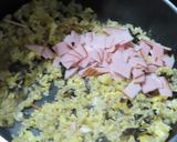 キクラゲとハムのシンプルチャーハン作り方11写真