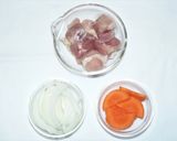 【ひとり鍋】鶏キノコのグラタン風とろみ鍋作り方2写真
