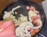 スキレットで簡単マルタイクリームラーメン作り方4写真