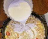 スキレットで簡単マルタイクリームラーメン作り方8写真