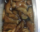 鷄むね肉と舞茸の甘口醤油炒め作り方1写真