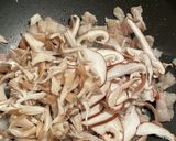 キノコとニンニク醤油のバターカレー炒め☆作り方9写真