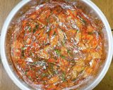 ザクザク刻んで作る！白菜と大根のキムチ作り方47写真