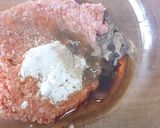 蓮根と豚肉の餡。おうち中華【莲藕猪肉餡】作り方10写真