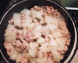 簡単☆豚肉と大根のうどんすき作り方2写真
