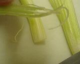 ★キャベツ&セロリのトマトスープ★作り方1写真