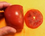 トマトとクリームチーズのサラダ作り方1写真