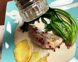 鯛のクリームソース作り方15写真