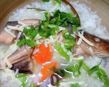 チーズ入りホッケの雑炊作り方1写真