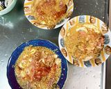 レンジもやし入きな粉ケチャ麺汁味甘酢酢豚作り方4写真