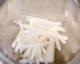 燻製わさびマヨネーズの大根サラダ作り方1写真