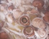 ワインに合う♪きのこ薫る鶏肉のクリーム煮作り方8写真