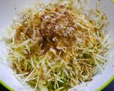 簡単！たっぷりキャベツ　カレー風味作り方1写真