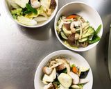 肉無きな粉ポン酢ソース照焼味白菜回鍋肉風作り方10写真