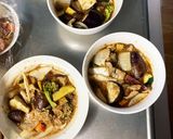 根菜茄子簡単コク旨梅炒め味温野菜サラダ作り方17写真