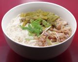 咸菜肉絲面|高菜入り肉そば作り方8写真