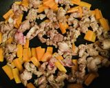 白菜たっぷり消費●豚肉とにんじんで三宝菜作り方5写真
