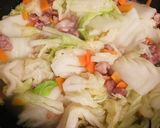 白菜たっぷり消費●豚肉とにんじんで三宝菜作り方7写真