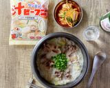 韓国料理！コムタン風スープビーフンレシピ作り方1写真