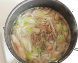 韓国料理！コムタン風スープビーフンレシピ作り方4写真