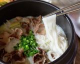 韓国料理！コムタン風スープビーフンレシピ作り方8写真