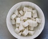 大根の煮物～ひき肉あんかけ添え～作り方1写真