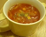 ★キャベツ&セロリのトマトスープ★作り方4写真