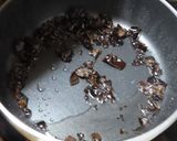 キクラゲとハムのシンプルチャーハン作り方7写真