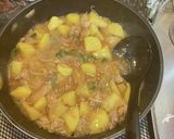 ジャガイモのあんかけそぼろ煮作り方6写真