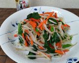 レンジde簡単！旨塩ガーリック３色ナムル作り方5写真