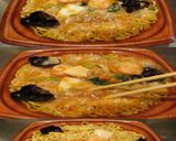 美味ドレわさびチョレギソース五目焼きそば作り方2写真