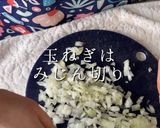 レンチン鶏チーズハンバーグ作り方1写真