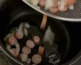 簡単！全粒粉ソーセージのトマトピザ♪作り方4写真
