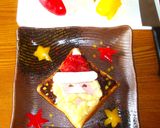 甘くない❗焼いても可愛い❤サンタトースト作り方8写真