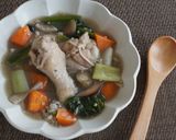 栄養士＊雑穀と鶏手羽の食べるスープ作り方7写真