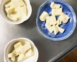 レンジ肉無豆腐きな粉味噌ケチャ味野菜炒め作り方2写真