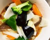 レンジ肉無豆腐きな粉味噌ケチャ味野菜炒め作り方14写真
