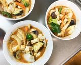 レンジ肉無豆腐きな粉味噌ケチャ味野菜炒め作り方16写真