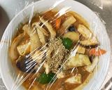 レンジ肉無豆腐きな粉味噌ケチャ味野菜炒め作り方18写真