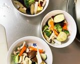 肉無きな粉ほんのり洋風コク旨春雨炒め煮作り方10写真