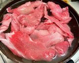 牛すじ煮込み(*´︶`*)作り方2写真