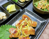 W柚子♪鶏肉の柚子胡椒&ゆずポン酢炒め作り方7写真