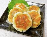 ころりん♪はんぺんの大葉明太マヨ焼き作り方4写真