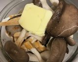 【簡単】レンジでチン!平茸のバター醤油作り方2写真