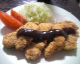 卵・小麦アレルギーっ子の豚カツ作り方8写真