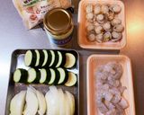 大豆粉で小麦代用ホタテのクラムチャウダー作り方1写真