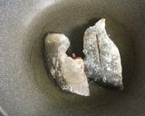 スズキのムニエル、キノコ添え作り方3写真