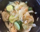大豆粉で小麦代用ホタテのクラムチャウダー作り方3写真